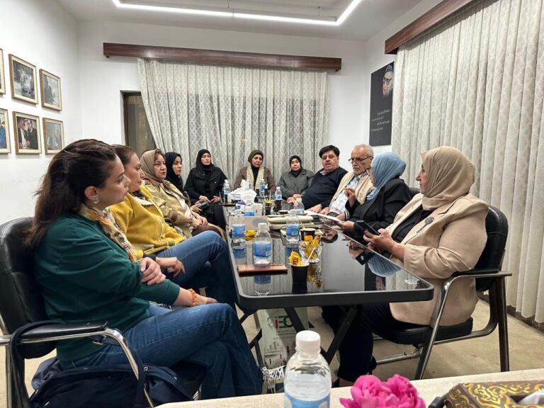 منظمة الائتلاف العربي تبحث التعاون المشترك مع دار الجواهري في برامج توعوية وتدريبية